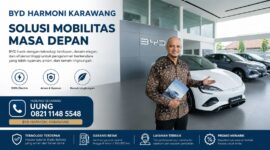 BYD Harmoni Karawang hadir membawa solusi mobilitas masa depan dengan teknologi kendaraan listrik modern, nyaman, dan ramah lingkungan.