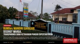 Pengelolaan BUMDes Mandiri Sukasari menjadi sorotan warga setelah muncul pertanyaan mengenai transparansi penggunaan dana program ketahanan pangan tahun 2025 senilai Rp208,6 juta.