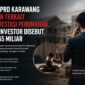 Seorang anggota DPRD Kabupaten Karawang berinisial SA dilaporkan ke Polres Karawang terkait dugaan persoalan investasi proyek perumahan New Griya di Desa Cibalongsari, Kecamatan Klari. Pelapor mengaku mengalami kerugian investasi hingga Rp1,65 miliar.