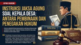 Pernyataan Jaksa Agung mengenai kepala desa memunculkan diskusi mengenai batas antara pembinaan administrasi dan penegakan hukum tindak pidana korupsi. Sejumlah kalangan menilai diperlukan pedoman yang lebih jelas agar prinsip keadilan dan kepastian hukum tetap terjaga dalam pengelolaan dana desa.