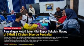 Persaingan masuk Program Sekolah Maung di SMAN 2 Cirebon semakin ketat. Hingga hari terakhir SPMB 2026, jalur Kompetensi Akademik berbasis nilai rapor mencatat 495 pendaftar untuk memperebutkan 192 kursi yang tersedia.