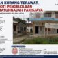 Gedung PKBM Rahmatunnajah di Dusun Bugis Selatan, Desa Tanahbaru, Kecamatan Pakisjaya, Karawang. Meski memiliki bangunan yang representatif dan melayani ratusan warga belajar, kondisi plang yang miring serta sampah yang berserakan di area sekitar menjadi perhatian masyarakat.