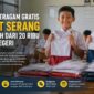 Sebanyak 20.595 siswa SD dan SMP negeri di Kota Serang diproyeksikan menerima bantuan seragam sekolah gratis pada tahun ajaran 2026/2027. Program tersebut didanai APBD 2026 sebesar Rp2,5 miliar dan akan direalisasikan setelah proses SPMB selesai. (Ilustrasi/GEMPAR.CO)