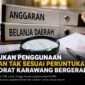 Temuan Badan Pemeriksa Keuangan (BPK) terhadap pengelolaan anggaran di Disdikpora Karawang Tahun Anggaran 2025 memicu langkah evaluasi dari Inspektorat Daerah. 