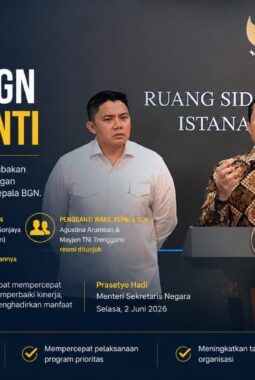 Prabowo Rombak Total Pimpinan BGN, Kepala dan Dua Wakil Diganti Sekaligus