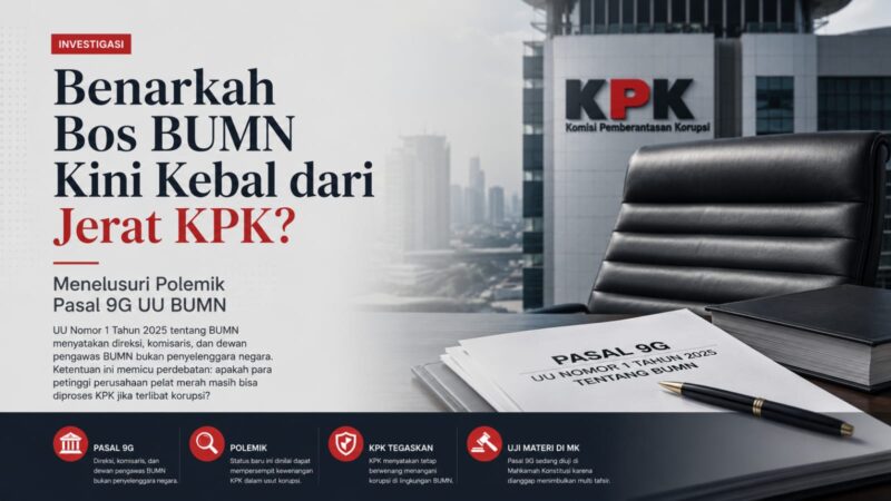 Tim Investigasi GEMPAR.CO menelusuri regulasi, pendapat pakar, sikap resmi KPK, hingga proses uji materi di Mahkamah Konstitusi untuk mengungkap fakta di balik kontroversi yang menjadi sorotan nasional ini.