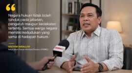 Ketua Umum Rakyat Membela Prabowo (RAMBO), Haetami Abdallah, menegaskan bahwa seluruh warga negara memiliki kedudukan yang sama di hadapan hukum.