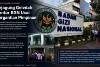 Kejaksaan Agung menggeledah kantor Badan Gizi Nasional (BGN) di Jakarta Pusat, Rabu (3/6/2026). Penggeledahan yang berlangsung sejak dini hari itu dilakukan sehari setelah pemerintah melakukan pergantian pimpinan BGN. 