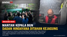 Mantan Kepala Badan Gizi Nasional (BGN), Dadan Hindayana, resmi ditahan Kejaksaan Agung setelah menjalani pemeriksaan terkait penyidikan dugaan tata kelola Program Makan Bergizi Gratis (MBG).