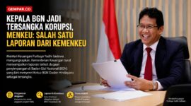 Kejaksaan Agung menetapkan Kepala Badan Gizi Nasional (BGN) Dadan Hindayana sebagai tersangka dalam kasus dugaan korupsi. Menteri Keuangan Purbaya Yudhi Sadewa mengungkapkan salah satu laporan terkait dugaan penyimpangan tersebut berasal dari hasil pengawasan Kementerian Keuangan terhadap pelaksanaan anggaran Program Makan Bergizi Gratis (MBG).