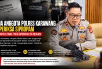 Polres Karawang menegaskan akan bertindak tegas apabila ditemukan pelanggaran disiplin, kode etik profesi, maupun tindak pidana. Publik kini menunggu hasil pemeriksaan yang transparan dan akuntabel demi menjaga kepercayaan terhadap institusi kepolisian. 