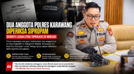 Polres Karawang menegaskan akan bertindak tegas apabila ditemukan pelanggaran disiplin, kode etik profesi, maupun tindak pidana. Publik kini menunggu hasil pemeriksaan yang transparan dan akuntabel demi menjaga kepercayaan terhadap institusi kepolisian. 