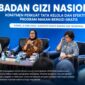 Kepala Badan Gizi Nasional (BGN) Nanik S. Deyang menyampaikan paparan saat Konferensi Pers BGN di Kantor Pusat Badan Gizi Nasional, Jakarta, Kamis (4/6/2026).