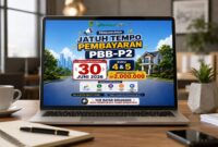 Badan Pendapatan Daerah (Bapenda) Kabupaten Karawang mengingatkan wajib pajak untuk segera melunasi PBB-P2 Buku 4 dan Buku 5 dengan nominal di atas Rp2.000.000 sebelum 30 Juni 2026.