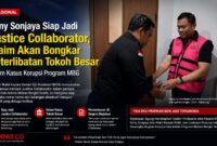 Mantan Wakil Kepala Badan Gizi Nasional (BGN), Sony Sonjaya, menyatakan siap menjadi Justice Collaborator dalam kasus dugaan korupsi tata kelola Program Makan Bergizi Gratis (MBG).