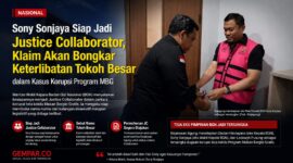 Mantan Wakil Kepala Badan Gizi Nasional (BGN), Sony Sonjaya, menyatakan siap menjadi Justice Collaborator dalam kasus dugaan korupsi tata kelola Program Makan Bergizi Gratis (MBG).