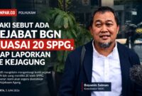 Koordinator MAKI, Boyamin Saiman, mengklaim telah mengantongi bukti adanya pejabat tinggi Badan Gizi Nasional (BGN) yang diduga menguasai lebih dari 20 Satuan Pelayanan Pemenuhan Gizi (SPPG).