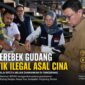 Badan Pengawas Obat dan Makanan (BPOM) berhasil mengungkap gudang penyimpanan kosmetik impor ilegal di Bojong Nangka, Kelapa Dua, Kabupaten Tangerang, Banten.