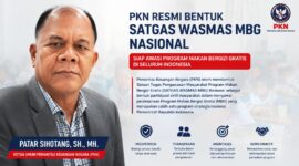 Ketua Umum PKN, Patar Sihotang, SH., MH., menegaskan bahwa satgas ini hadir untuk mendorong pengawasan yang independen, transparan, akuntabel, dan konstruktif, sehingga program strategis nasional tersebut dapat berjalan tepat sasaran, efektif, serta memberikan manfaat optimal bagi masyarakat.