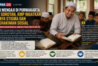Komunitas Madani Purwakarta (KMP) mengingatkan pentingnya membedakan antara kritik terhadap suatu perbuatan dan penghakiman terhadap pribadi seseorang.