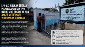 Tim Investigasi GEMPAR.CO mendatangi Dapur Program Makan Bergizi Gratis (MBG) yang dikelola Yayasan Pandu Bangsa Bumi Bhagasasi di Kampung Gili-gili, Desa Sukajadi, Kecamatan Sukakarya, Kabupaten Bekasi.