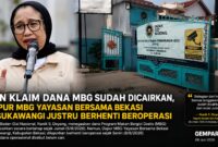 BGN menyebut dana MBG telah dicairkan sejak 5 Juni 2026. Namun, Dapur MBG Yayasan Bersama Bekasi di Sukawangi dilaporkan menghentikan operasional karena dana operasional disebut belum cair. Kondisi ini memunculkan pertanyaan dan kebutuhan akan klarifikasi dari pihak terkait.