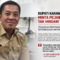 Bupati Karawang Aep Syaepuloh meminta seluruh pejabat lebih terbuka dan responsif terhadap wartawan guna mendukung keterbukaan informasi publik dan transparansi pemerintahan. (Ilustrasi/GEMPAR.CO)