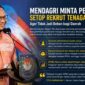 Mendagri Tito Karnavian meminta pemerintah daerah menghentikan perekrutan tenaga honorer baru, khususnya di bidang administrasi, guna mencegah membengkaknya belanja pegawai yang membebani APBD.
