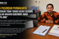 Kepala SMA Pasundan Purwakarta, Oma Muhammad Hatta, S.Pd., M.Pd., mengimbau para lulusan dan orang tua yang ijazahnya masih tersimpan di sekolah agar segera mengambilnya.