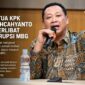 Wakil Ketua KPK Fitroh Rohcahyanto membantah keterlibatan dalam kasus dugaan korupsi Program Makan Bergizi Gratis (MBG).
