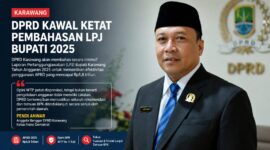 DPRD Karawang mulai membahas LPJ Bupati Tahun Anggaran 2025 untuk mengukur efektivitas penggunaan anggaran dan memastikan seluruh rekomendasi BPK ditindaklanjuti secara optimal.