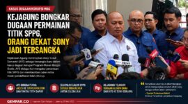 Kejagung terus mengembangkan penyidikan dugaan korupsi Program Makan Bergizi Gratis (MBG). Penyidik menetapkan Asep Yusuf Somantri (AYS) sebagai tersangka baru yang diduga berperan dalam pengaturan titik Satuan Pelayanan Pemenuhan Gizi (SPPG). 