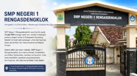 Sekolah ini resmi berdiri pada tanggal 10 Juli 1959. Pendirian SMP Negeri 1 Rengasdengklok merupakan bagian dari kebijakan pemerintah dalam memperluas akses pendidikan menengah pertama bagi masyarakat pada masa awal pembangunan nasional.