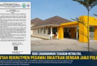 RSUD Cabangbungin membantah adanya keterkaitan rekrutmen pegawai dengan janji politik.