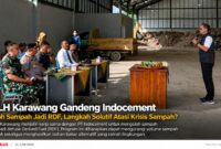 DLH Karawang menggandeng Indocement dalam pengembangan Refuse Derived Fuel (RDF) sebagai upaya mengubah sampah menjadi bahan bakar alternatif.