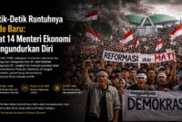 Pengunduran diri 14 menteri ekonomi pada 20 Mei 1998 menjadi pukulan telak bagi pemerintahan Soeharto dan mempercepat lahirnya Era Reformasi di Indonesia.
