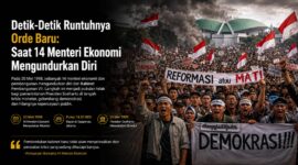 Pengunduran diri 14 menteri ekonomi pada 20 Mei 1998 menjadi pukulan telak bagi pemerintahan Soeharto dan mempercepat lahirnya Era Reformasi di Indonesia.