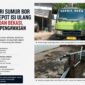 Temuan ini memunculkan perhatian terhadap aspek legalitas pengusahaan air tanah, pengawasan kualitas air baku, serta perlindungan konsumen.