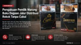 Pengakuan ini membuka dugaan adanya jalur distribusi yang memasok produk hingga ke tingkat pengecer.