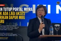 BGN resmi menutup akses Portal Mitra, sehingga tidak ada lagi pengajuan pendirian dapur baru Program Makan Bergizi Gratis (MBG).