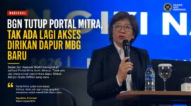 BGN resmi menutup akses Portal Mitra, sehingga tidak ada lagi pengajuan pendirian dapur baru Program Makan Bergizi Gratis (MBG).