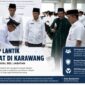 Bupati Karawang Aep Syaepuloh melantik 151 pejabat di lingkungan Pemkab Karawang, Jumat (19/6/2026).
