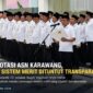 Bupati Karawang melantik dan mengambil sumpah jabatan terhadap 151 pejabat administrator, pejabat pengawas, kepala puskesmas, koordinator wilayah pendidikan, dan pejabat fungsional di Gedung Pemda II Karawang, Jumat (19/6/2026).