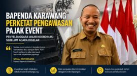 Badan Pendapatan Daerah (Bapenda) Kabupaten Karawang memperketat pengawasan terhadap penyelenggaraan konser musik dan berbagai kegiatan hiburan berbayar.