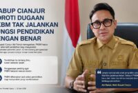 Wabup Cianjur Abi Ramzi menegaskan bahwa pendidikan kesetaraan melalui PKBM harus menjadi sarana mencerdaskan masyarakat, bukan sekadar tempat memperoleh ijazah.