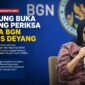 Kejaksaan Agung membuka peluang memeriksa Kepala Badan Gizi Nasional (BGN), Nanik S Deyang, dalam pengusutan dugaan korupsi tata kelola Program Makan Bergizi Gratis (MBG).