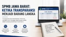 SPMB Jawa Barat kembali menuai sorotan. Transparansi dan keterbukaan informasi dinilai menjadi kunci menjaga kepercayaan publik dalam proses penerimaan murid baru. Ilustrasi/GEMPAR.CO