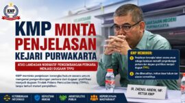 KMP kembali menyurati Kejari Purwakarta untuk meminta penjelasan mengenai landasan normatif pengembangan perkara dari dugaan gratifikasi menjadi dugaan Tindak Pidana Pencucian Uang (TPPU).