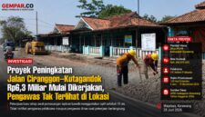 Proyek peningkatan Jalan Ciranggon–Kutagandok senilai Rp6,3 miliar mulai dikerjakan.