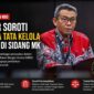 Polemik Anggaran MBG di Sidang MK, Ahli DPR Soroti Lemahnya Tata Kelola Program